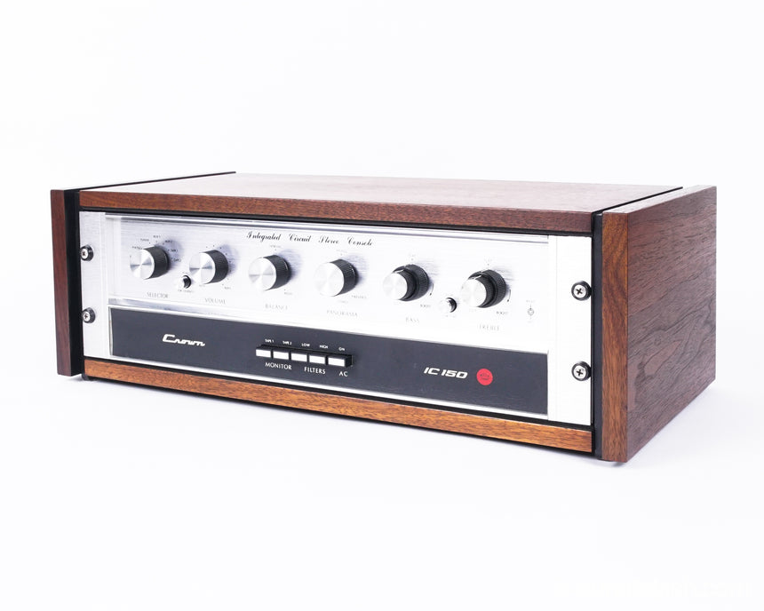 Crown IC 150 // Vintage Solid-State Preamplifier / With Cabinet