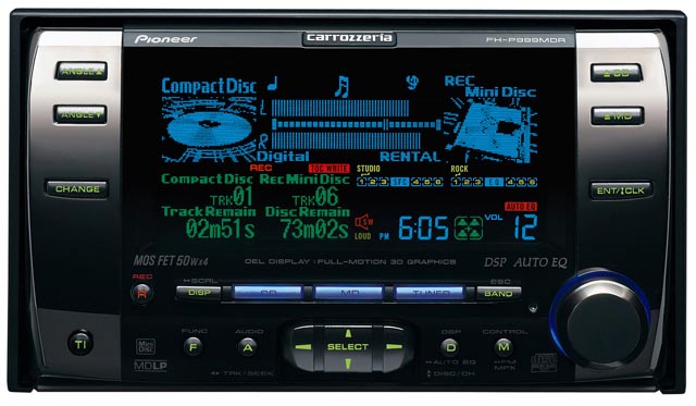 パイオニア、有機ELディスプレイ採用の「carrozeria」メインユニット