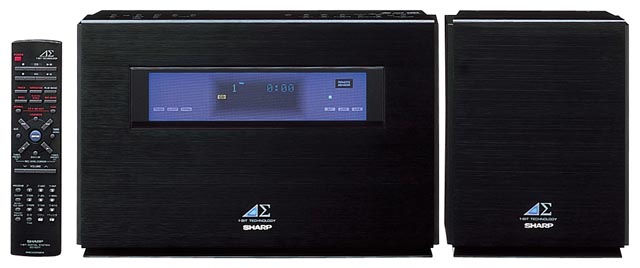 シャープ、1ビットデジタルアンプ搭載のオーディオシステム
