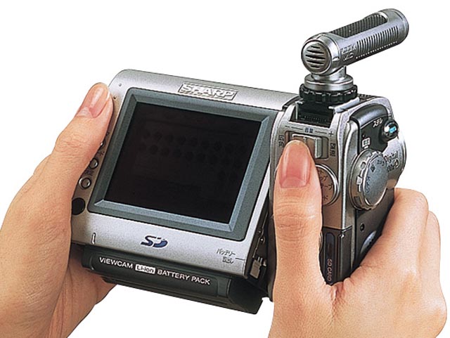 ダビング☆SHARP VL-EX2 MiniDV 液晶ビューカムデジタルビデオカメラ