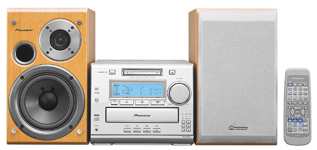 パイオニア、MDLP対応の一体型ミニコンポ