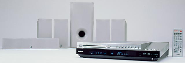 ヤマハ、DVDオーディオ対応のDVD一体型サラウンドシステム