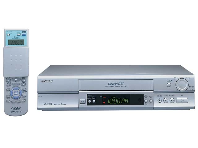 ビクター、5倍モード対応のS-VHSビデオ4機種