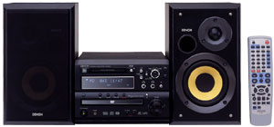 デノン、DVDビデオに対応したMDコンポ「ラピシア」新モデル