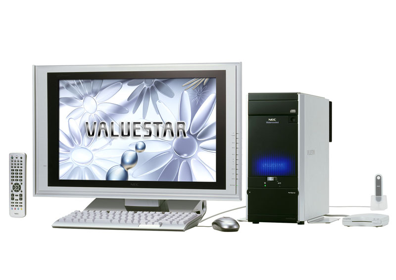NEC、デジタル放送対応パソコンの新モデル「VALUESTAR TZ」