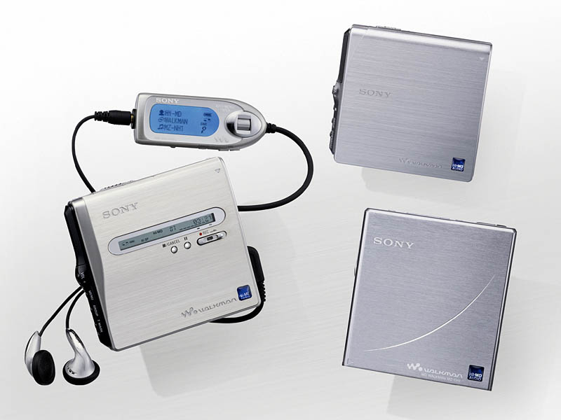 ソニー、「Hi-MD」対応MDウォークマンとサウンドゲートを発表