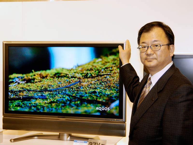 シャープ、解像度1,366×768ドットの37/32/26V型「AQUOS」