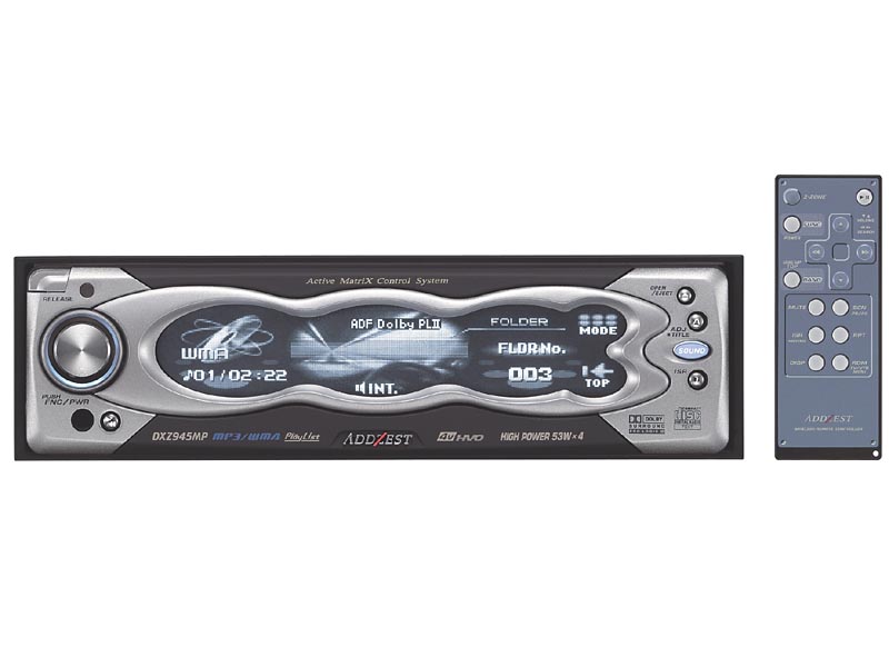 クラリオン、MP3/WMA対応モデルなどADDZEST 2004年モデル