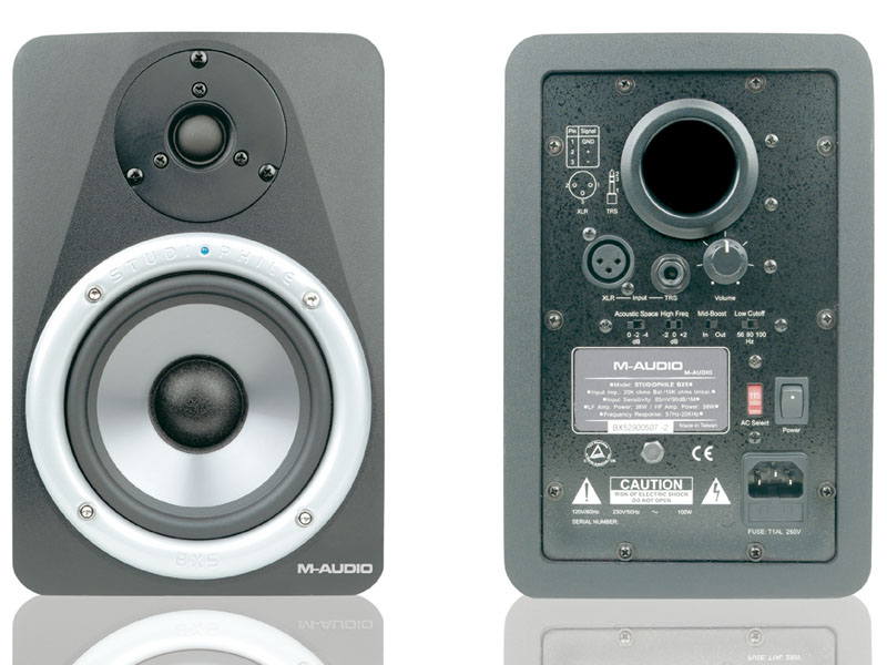 M-AUDIO、バイアンプ駆動のニアフィールドモニター