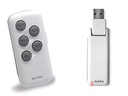 フォーカル、iPod/iPod mini用のワイヤレスリモコン「AirClick」