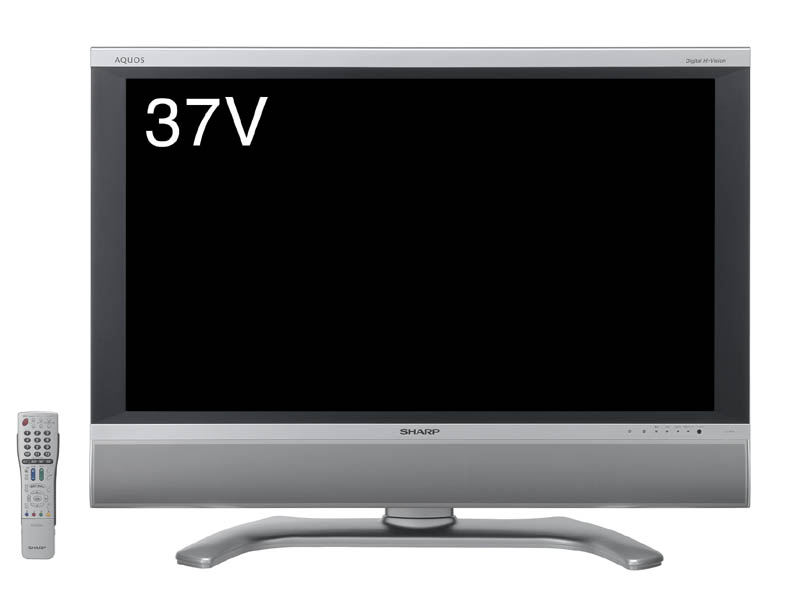 シャープ、デザインを一新した37/32型「AQUOS」