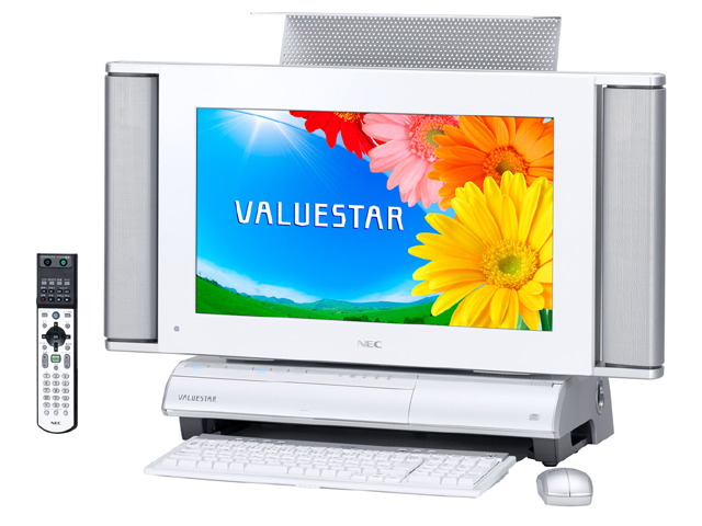 NEC、デジタル放送のムーブ対応パソコン「VALUESTAR W」