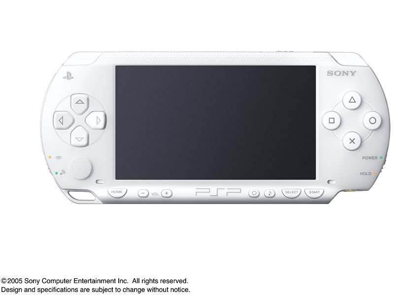 SCEI、PSP セラミック・ホワイトの単体版を20日に発売