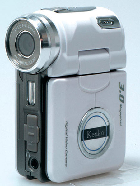 ケンコー、実売2万円のMPEG-4カメラ