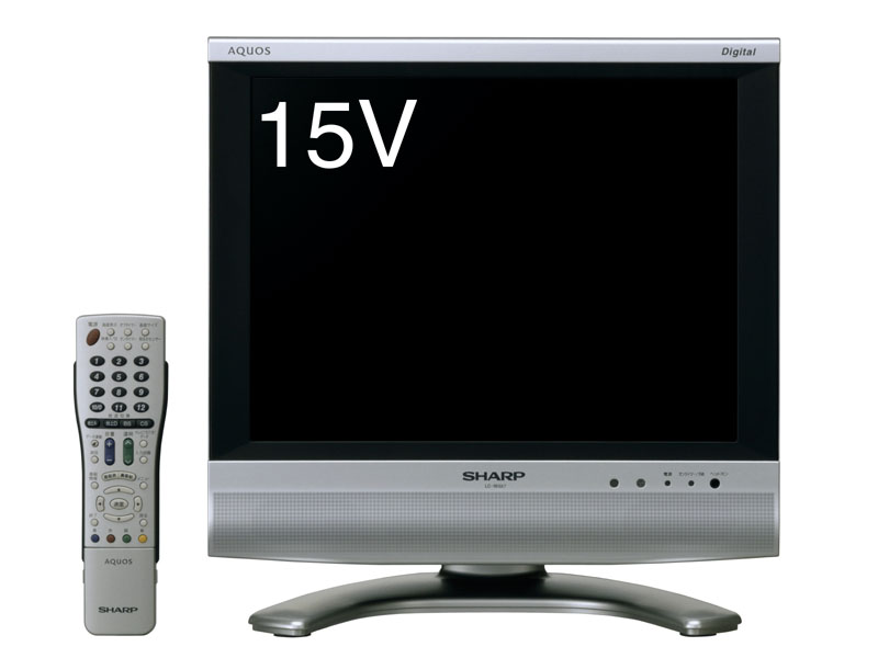 シャープ、デジタルチューナ搭載の液晶「AQUOS」15/13型