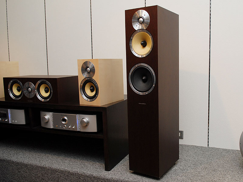 マランツ、B&Wの低価格「CMシリーズ」トールボーイ/センター