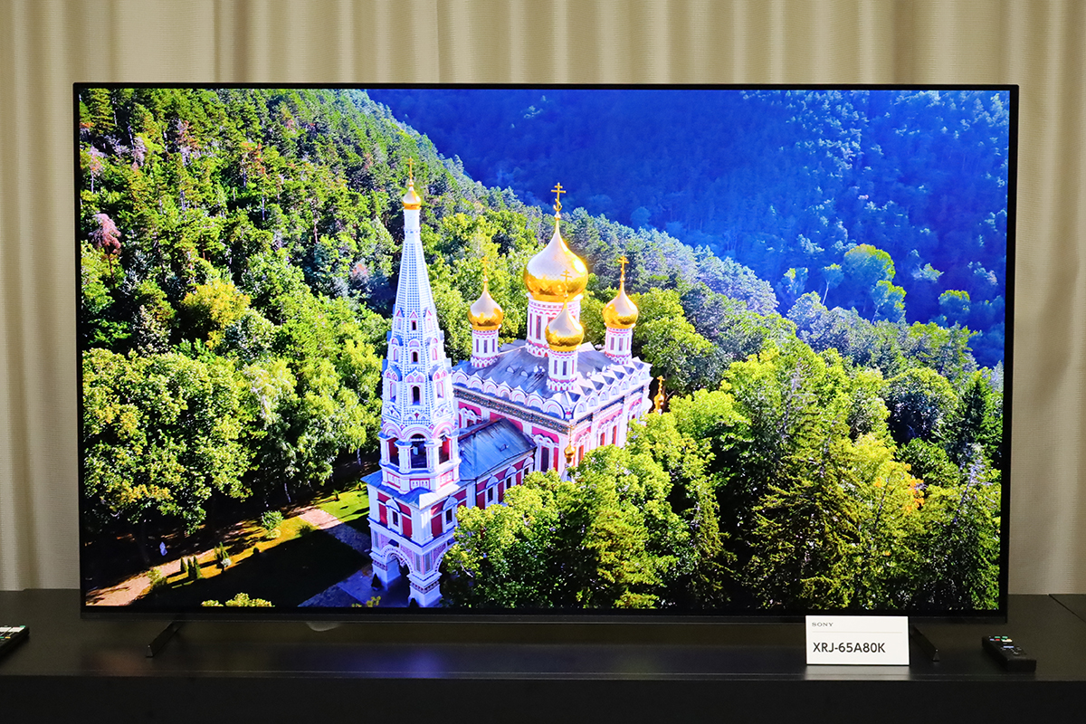 BRAVIA XR搭載のスタンダード4K有機EL。55型37.4万円 - AV Watch