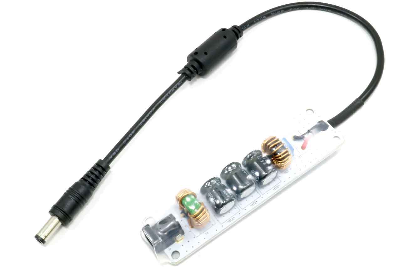 FX-AUDIO-、センターマイナス仕様に対応したDC電源ノイズクリーナー