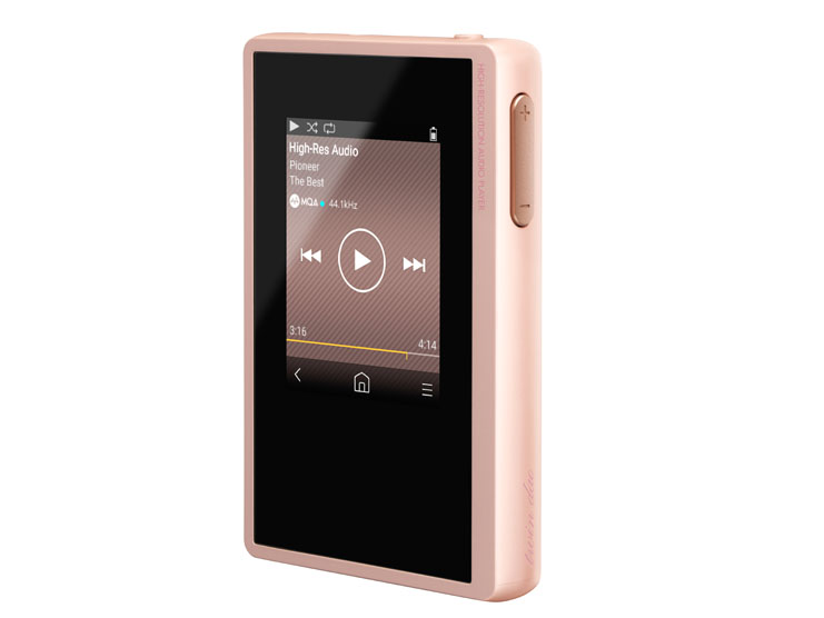 パイオニア、スマホと一緒に持ちやすい小型&ラウンド形状のプレーヤー