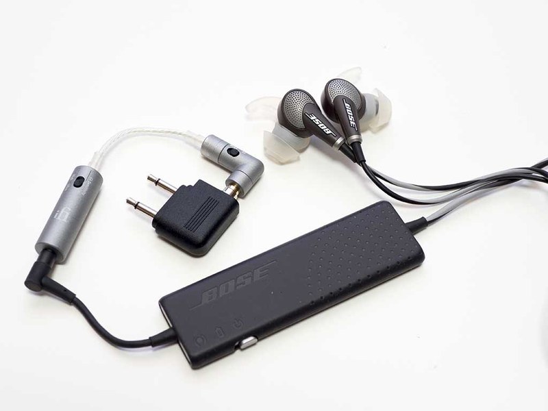 ミニレビュー】ボーズQC20を末永く機上で使い続けるためにたどり着いた