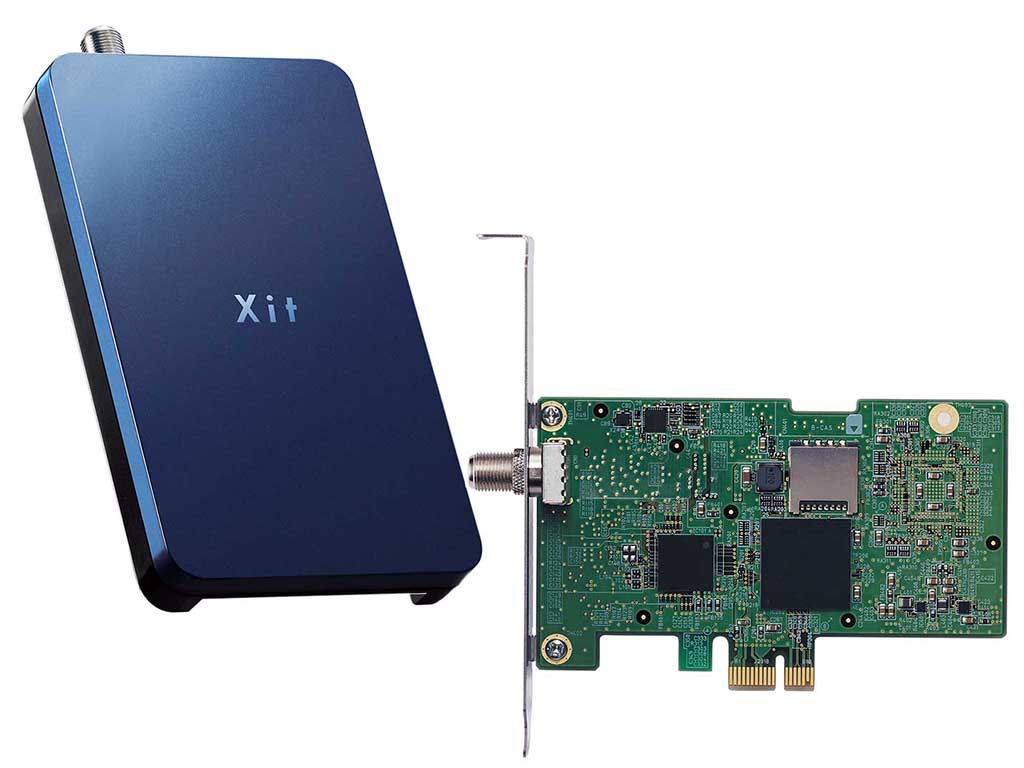ピクセラ、新PC用Wチューナ「Xit」は2番組同時録画やスマホ視聴対応