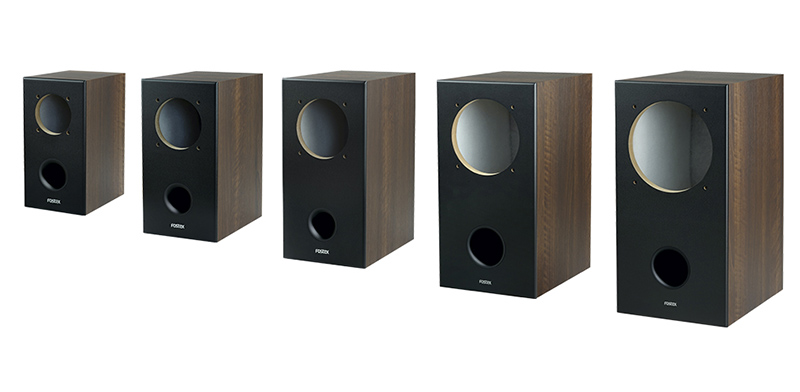 フォステクス、内部配線済みの自作スピーカー用ボックス。1台9,500円