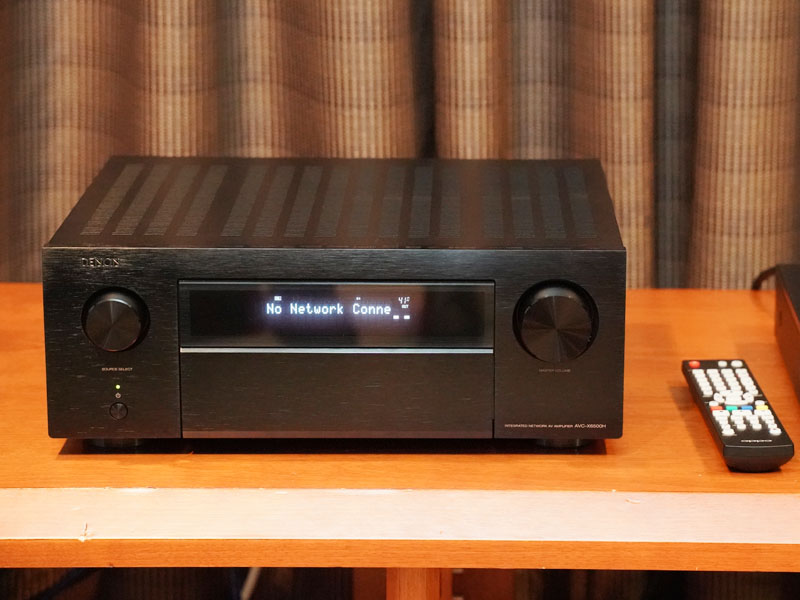 デノン、新フォーマット見据えた“冒険心溢れる”AVアンプ、11.2ch