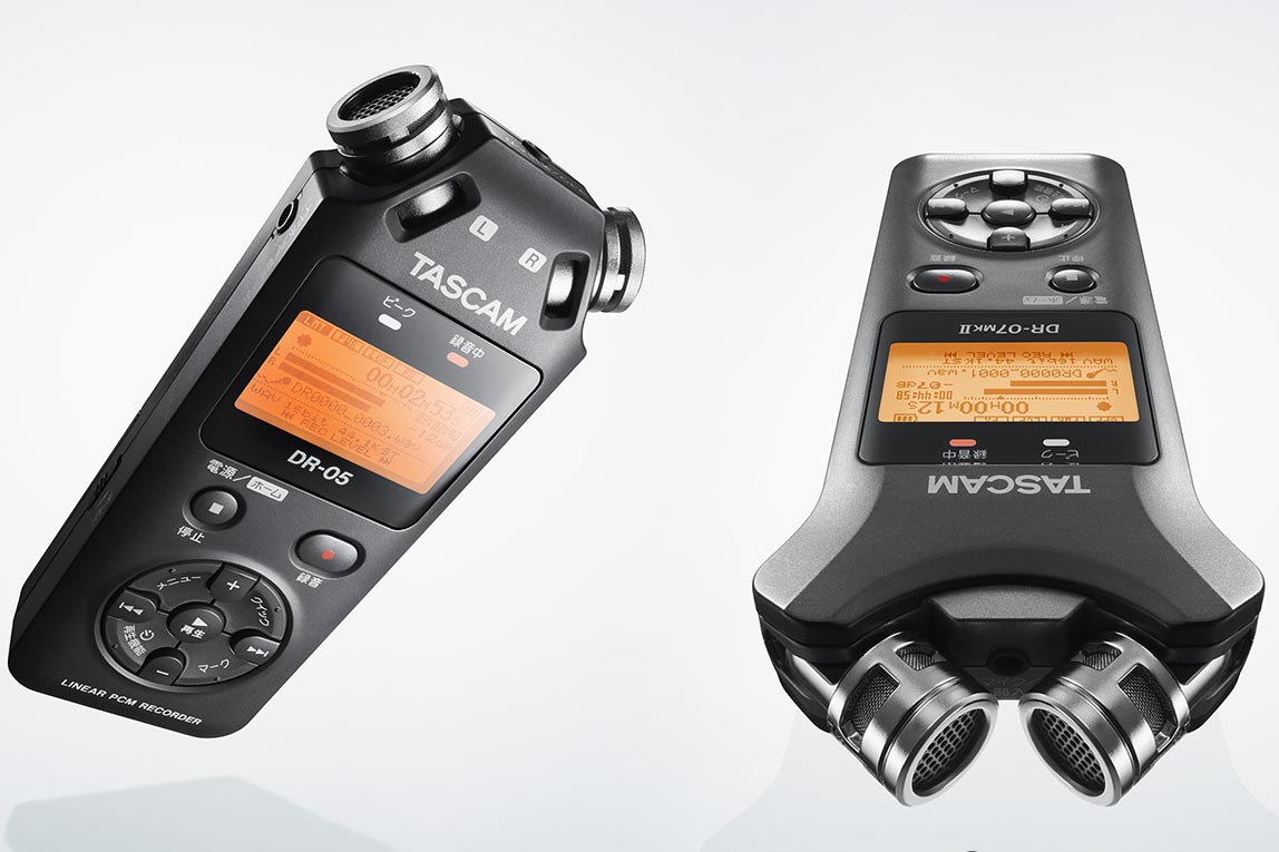 野鳥やASMRも高音質録音。TASCAM「DR-05/07」タイマー録音追加で復活
