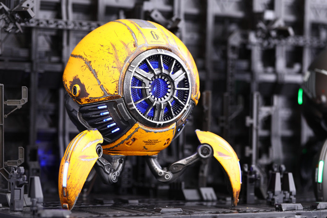 球体ロボット風スピーカー「Gravastar G1」日本上陸へ - AV Watch