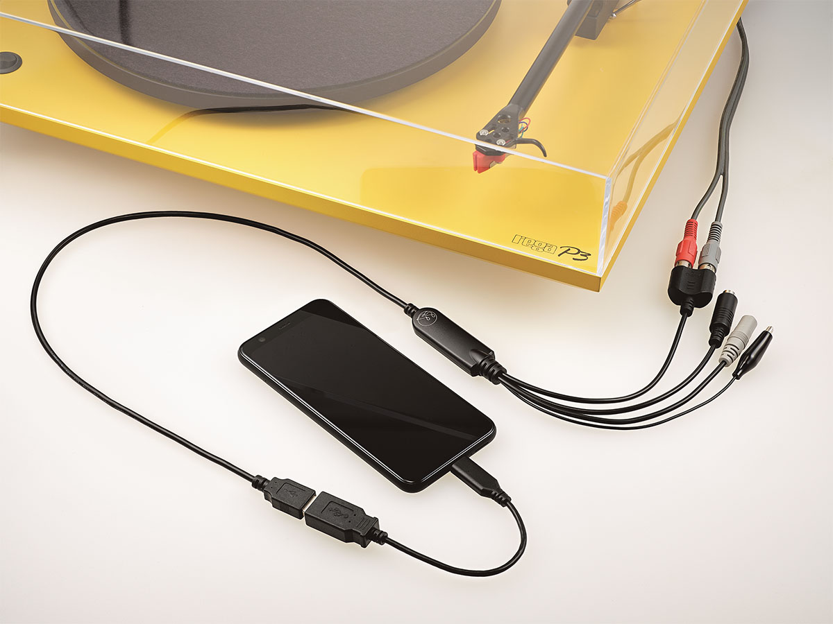 レコードの音をスマホで録音「ADレコ」、ウォークマンでも録音可能