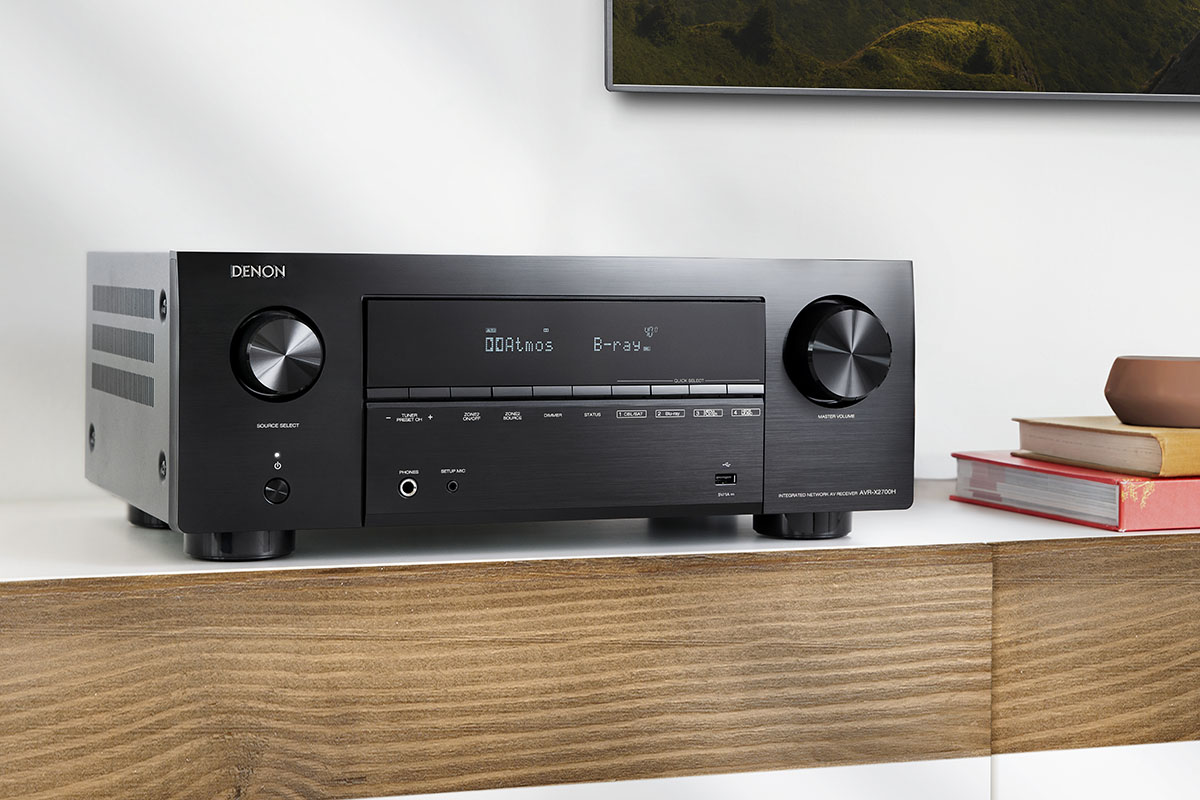 デノン、8Kや次世代ゲーム機対応で9万円のAVアンプ「AVR-X2700H」 - AV
