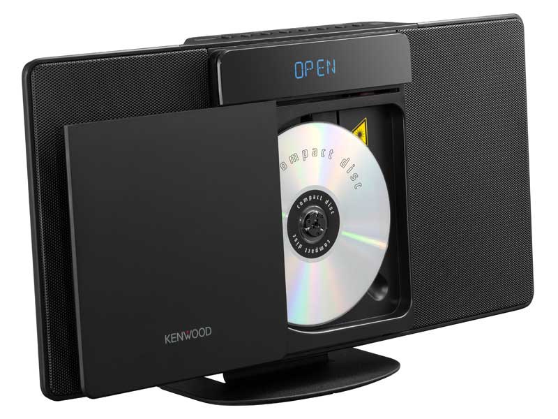 ケンウッド、縦型スリムデザインのCD/Bluetoothコンポ - AV Watch