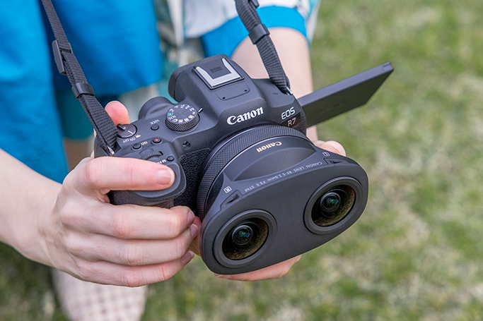 キヤノンのVRレンズにAF対応APS-Cモデル「RF-S3.9mm F3.5」。EOS R7用