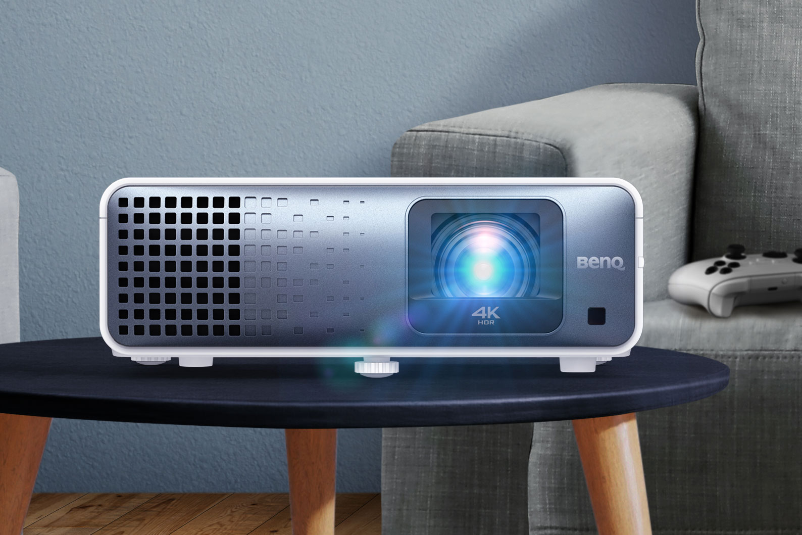 ベンキュー、240Hz対応の4Kレーザープロジェクタ。1.5mで100インチ投影