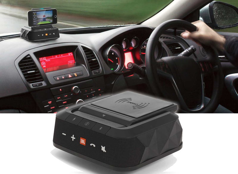 オンダッシュBluetoothスピーカー「JBL SMARTBASE」。ナビやドラレコ