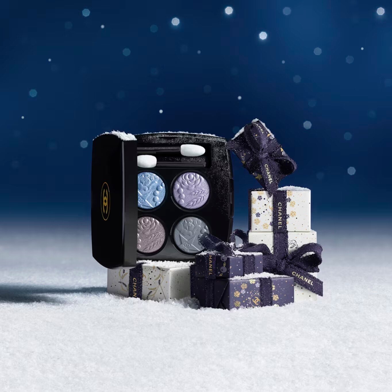 Тени Chanel Les 4 Ombres Nuit Astralе, лимитированная коллекция