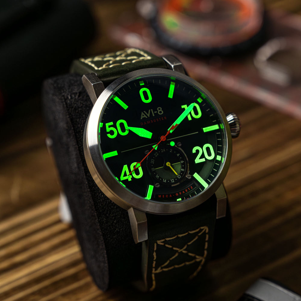 Forest Green | Dambuster Chadwick Meca-Quartz – AVI-8 Timepieces