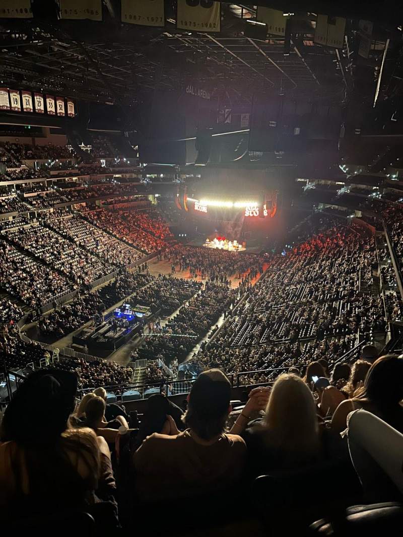 Ball Arena, section 316, row 12, seat 13, home of Denver Nuggets