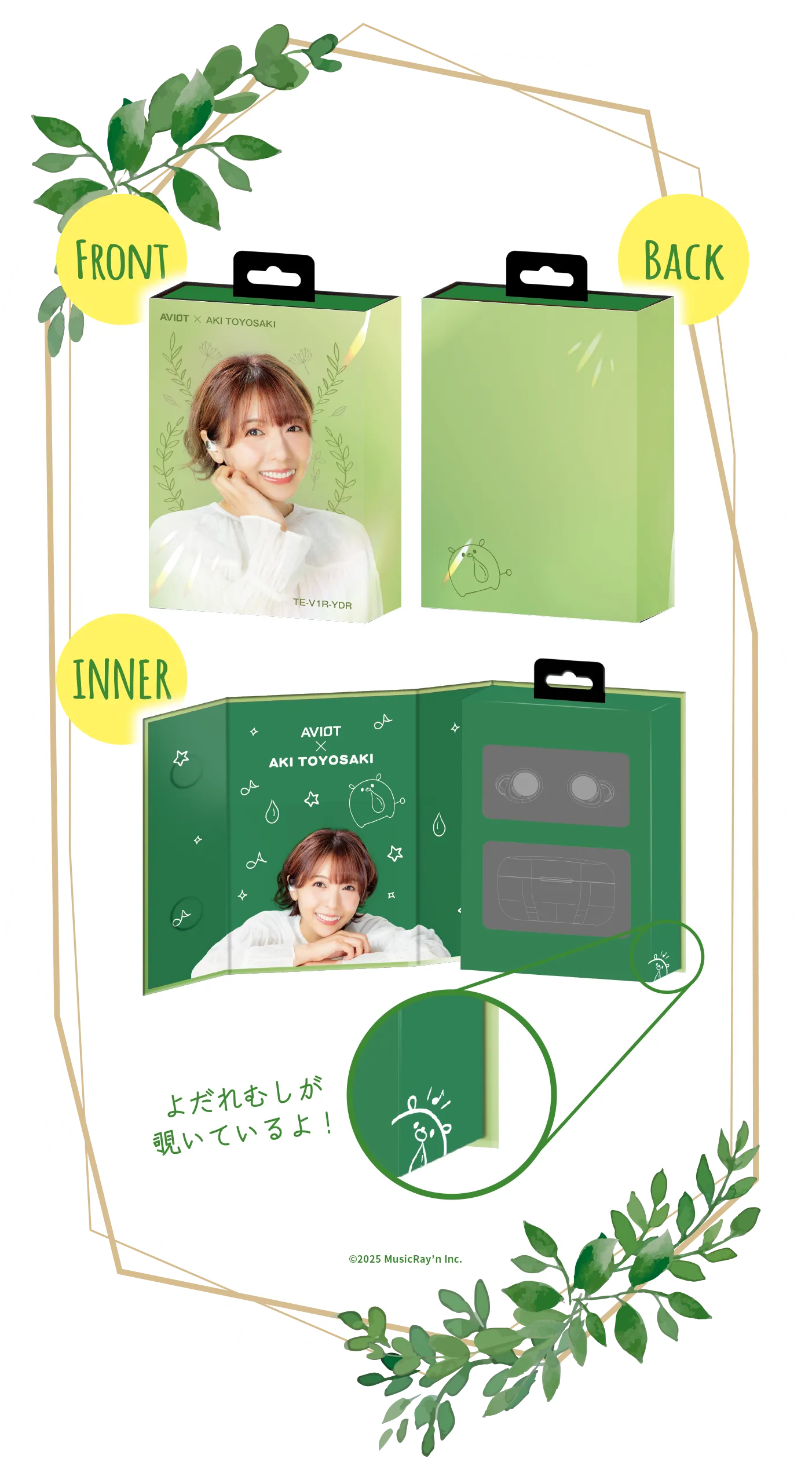 TE-V1R-YDR 製品情報｜AVIOT