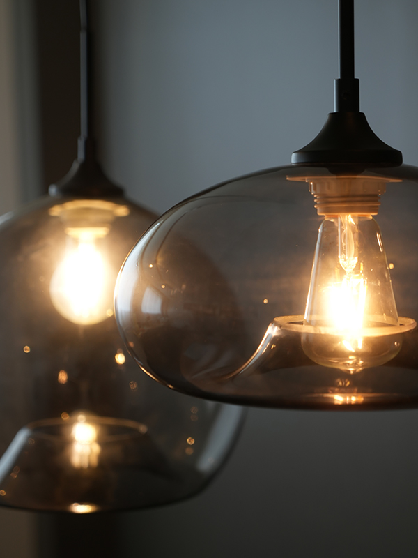 グレーグラスペンダントシェードラウンド | 株式会社アクシス卸専用サイト