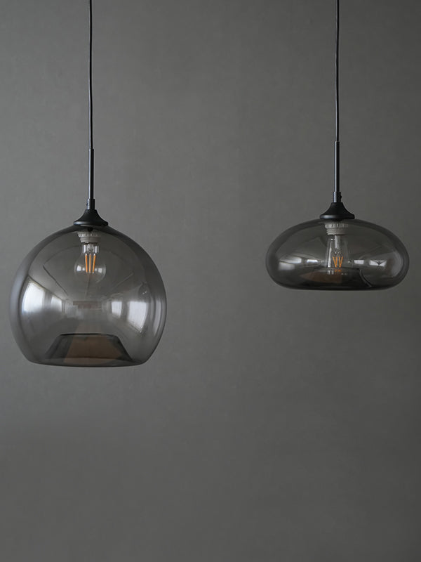 SET】グレーグラスペンダントシェード ラウンド | AXCIS ONLINE