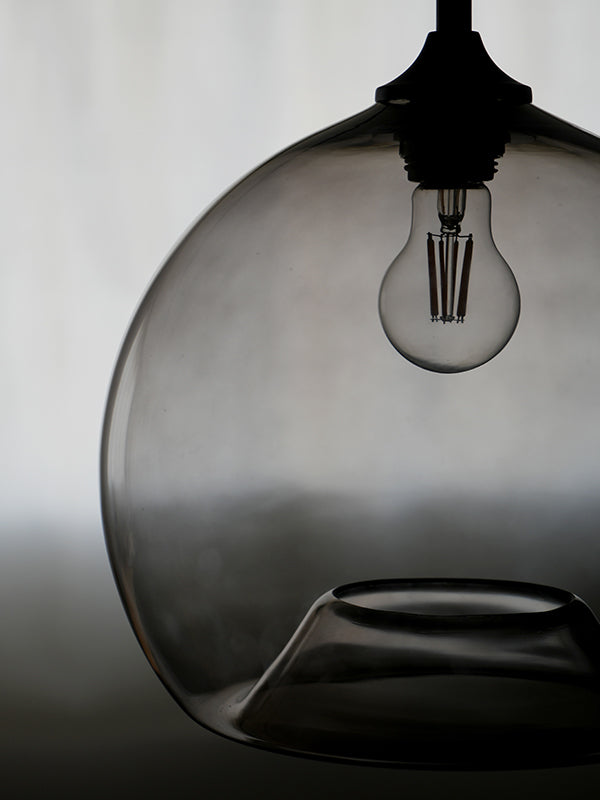 SET】グレーグラスペンダントシェード ラウンド | AXCIS ONLINE