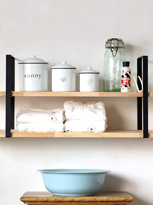 アイアンスクエアウォールシェルフ M | AXCIS ONLINE