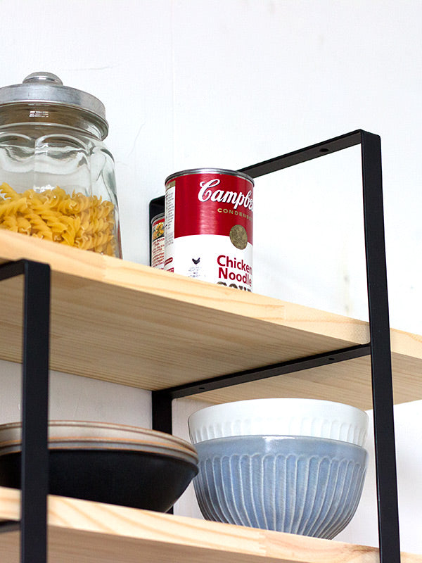 アイアンスクエアウォールシェルフ L | AXCIS ONLINE