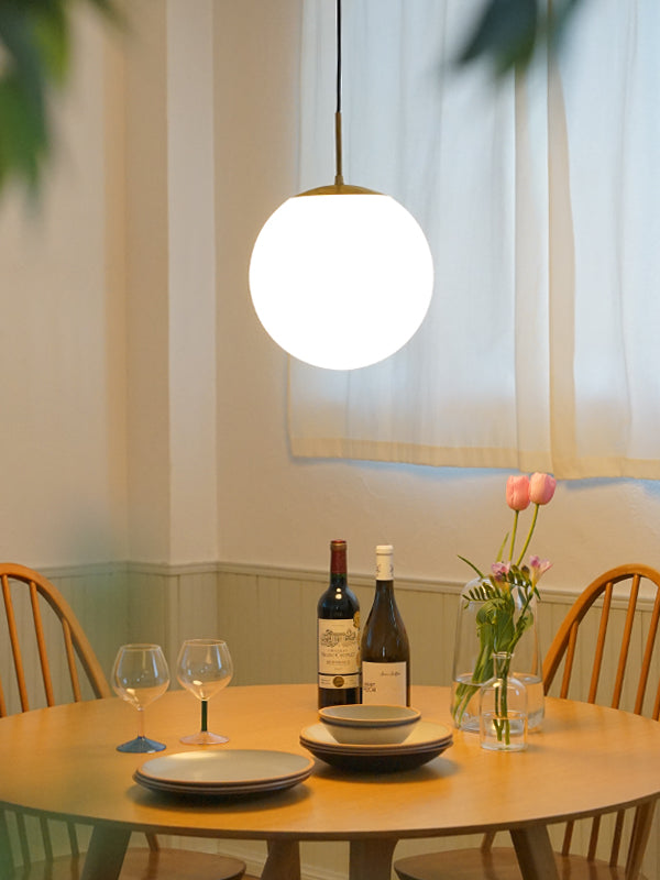 LOSKA pendant light L white | AXCIS ONLINE