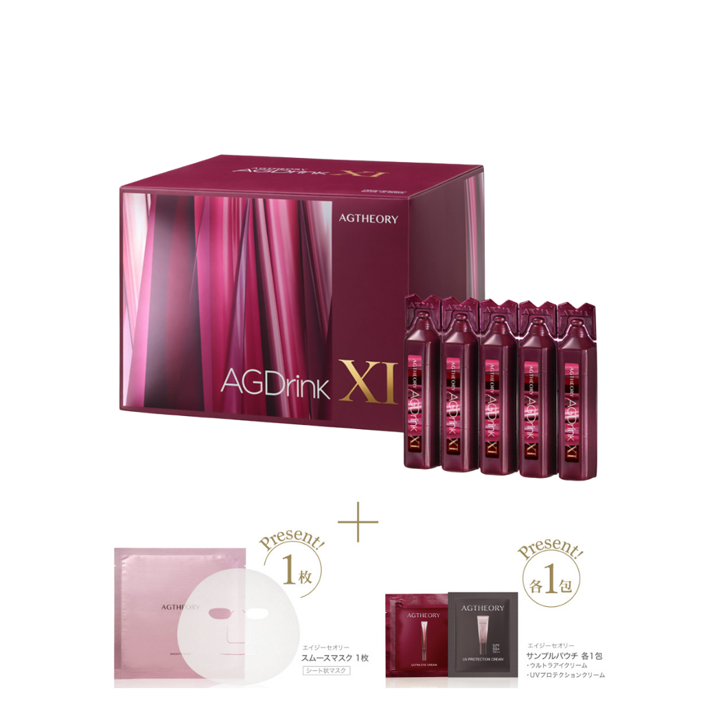 清涼飲料水｜エイジーセオリー AGドリンクXI 750mL（25mL×30本