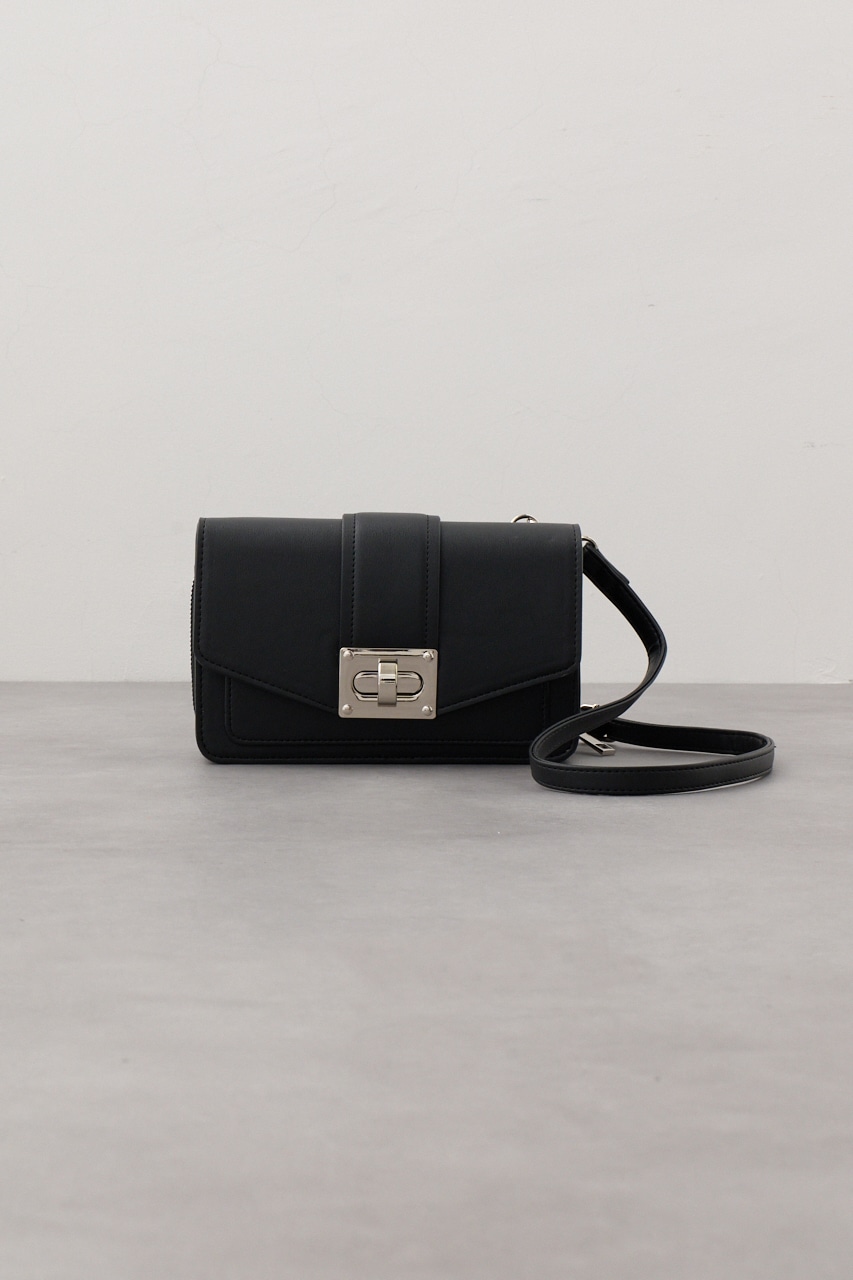 ターンロックフラップウォレットバッグ｜WOMEN｜250HAB55-051E｜AZUL