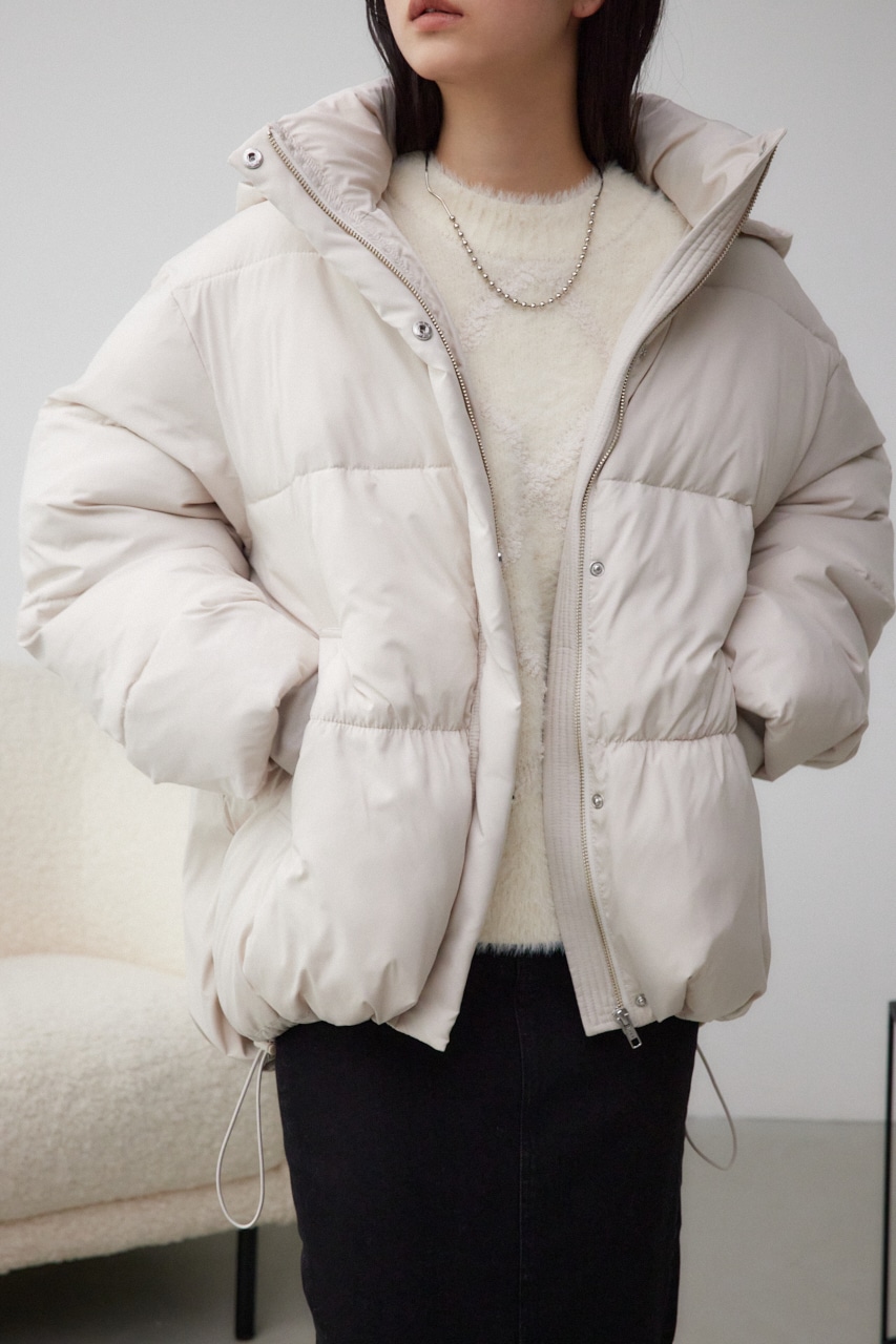 B-HEATフード付き中綿ジャケット｜WOMEN｜250HAG30-046I｜AZUL BY