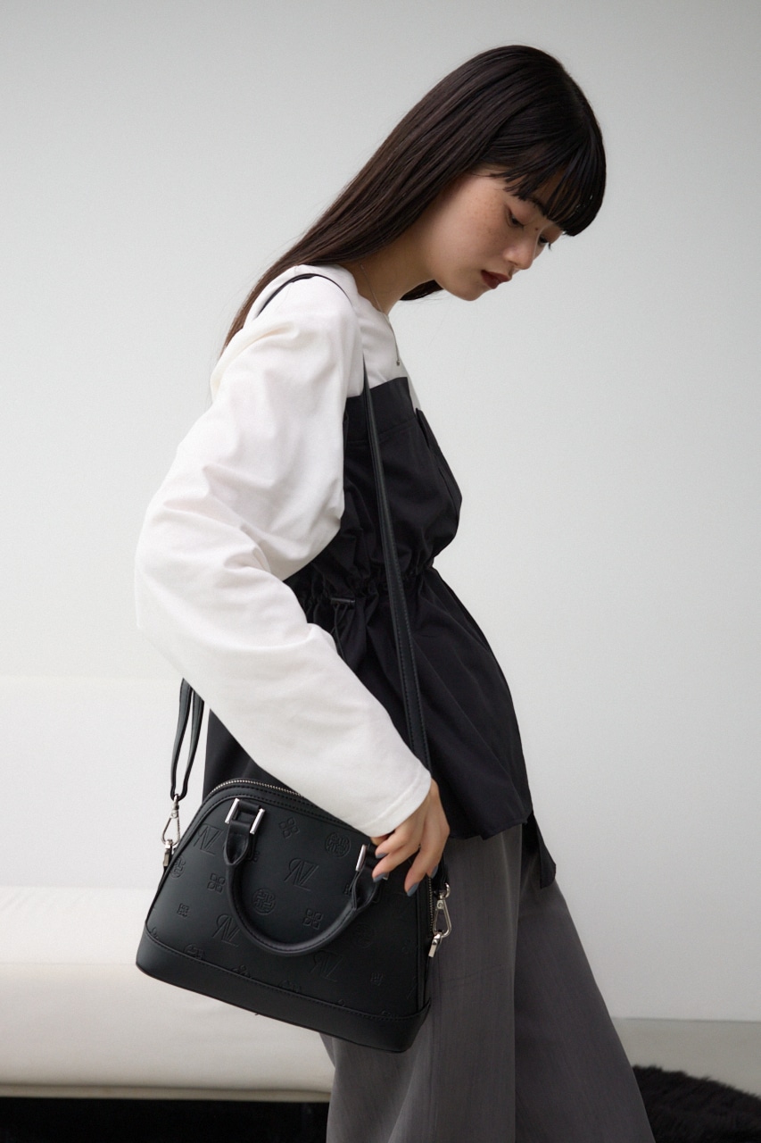 モノグラムダブルジップバッグ｜WOMEN｜250HAT55-399K｜AZUL BY MOUSSY