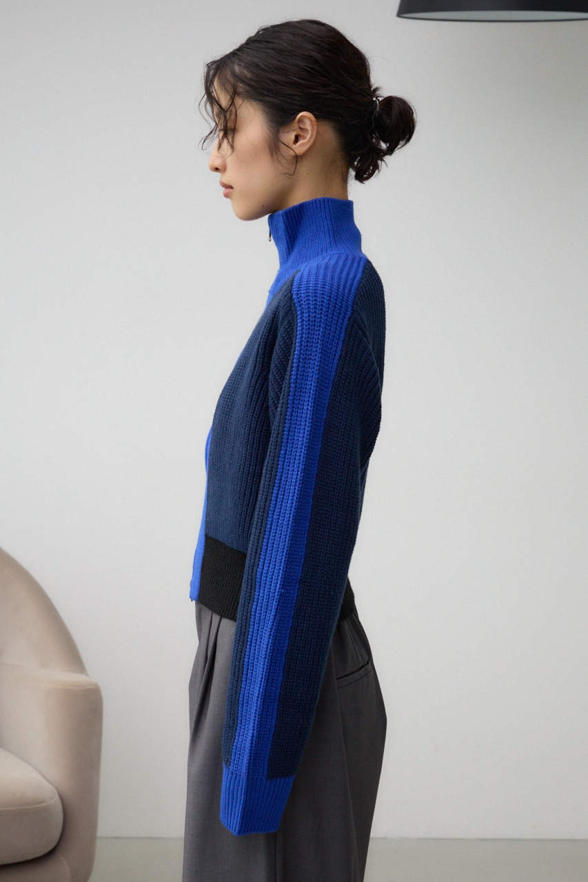 ニットトラックジャケット｜WOMEN｜250HAT70-439H｜AZUL BY MOUSSY